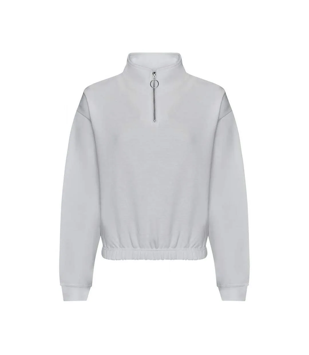 Awdis Femmes/Ladies Just Hoods Crop Sweatshirt (Blanc arctique) - UTRW8306
