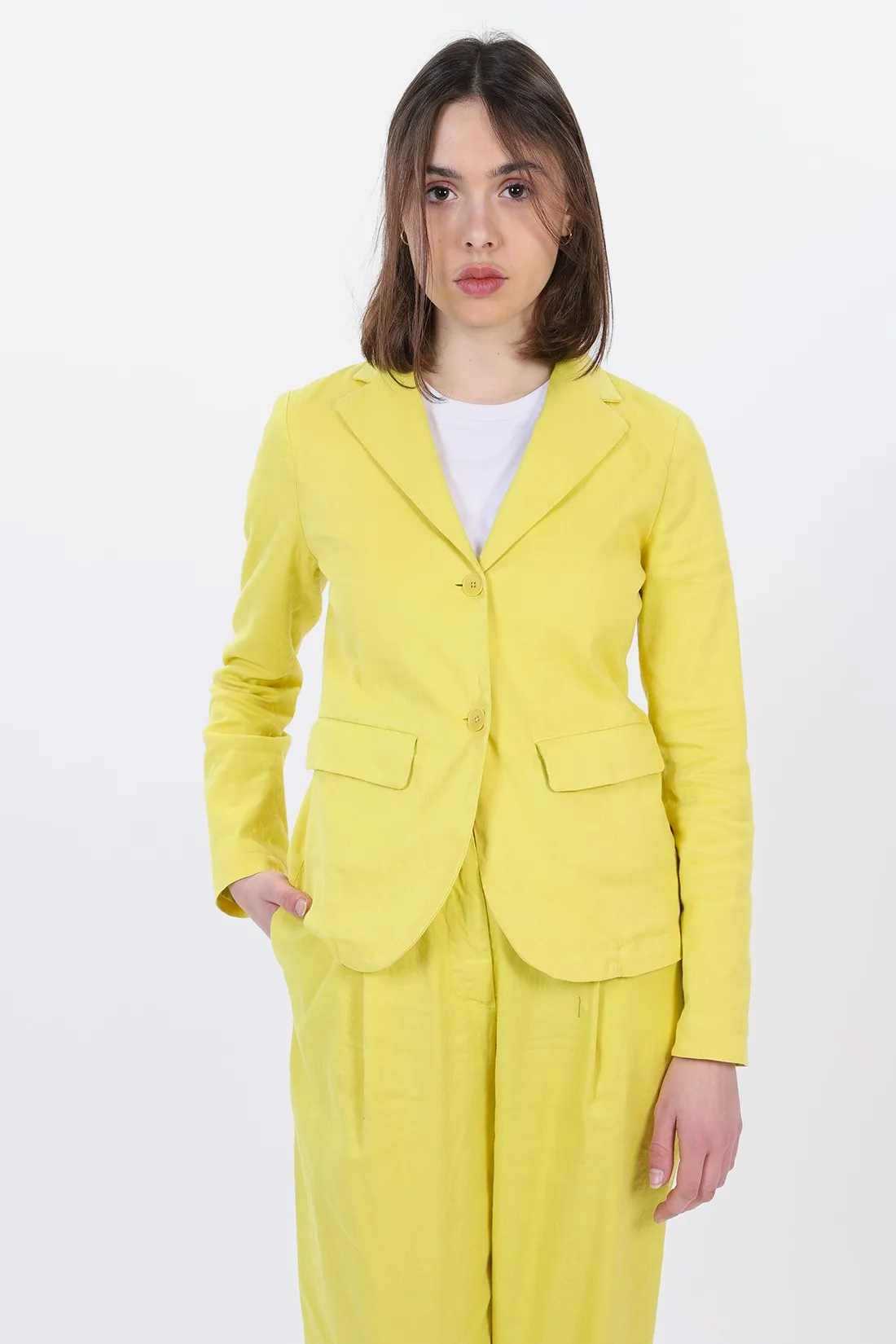 Barena for woman Jacket flora rubio Limone - GRADUATE STORE