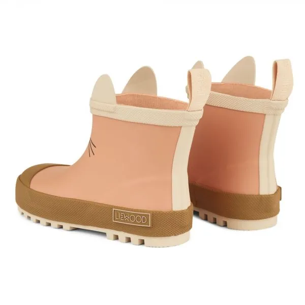 Bottes de pluie Tekla Cat Tuscany Rose taille 28