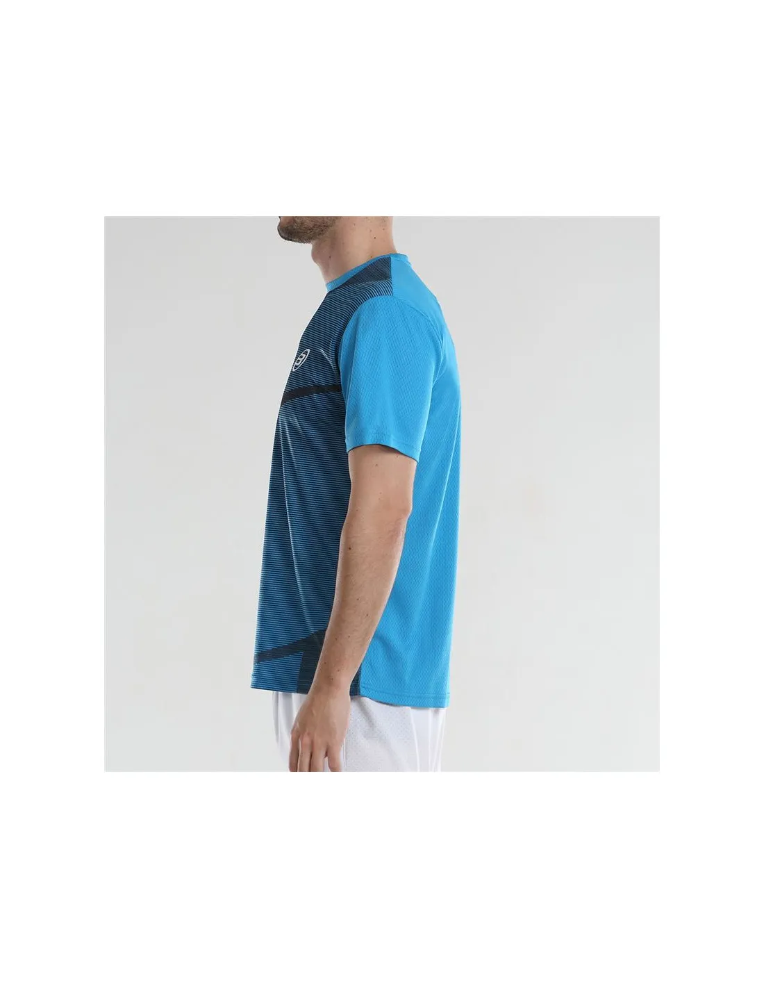 Bullpadel Afile Blue Padel T-Shirt Bel Bel Man