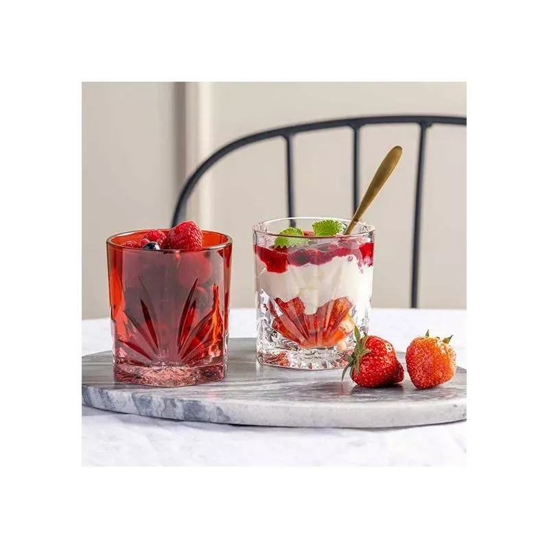 CAPRI Gobelet Verre à Whisky 33 cl - Les 4