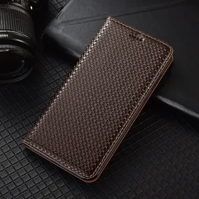 Coque à rabat en cuir véritable pour OPPO Reno 6 7 8 8T 8Z 9 PRO PLUS SE LITE 4G 5G 