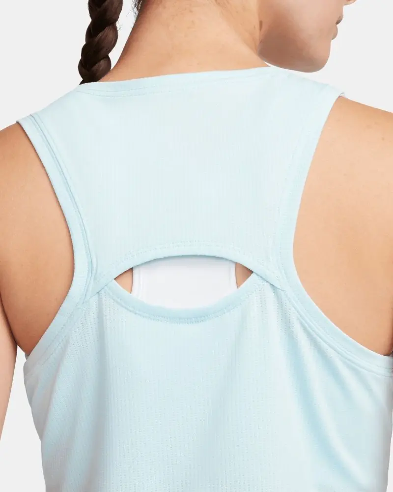 Débardeur de tennis Nike NikeCourt Bleu Marine pour femme