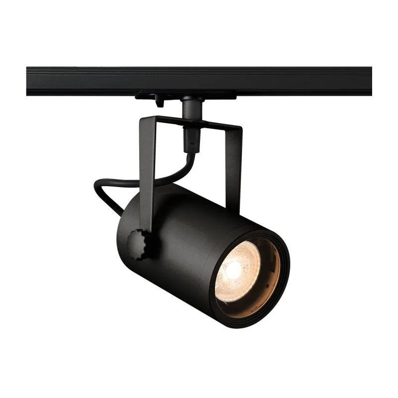 EURO SPOT TRACK GU10 noir max. 25W adaptateur 1 allumage inclus (1001861)