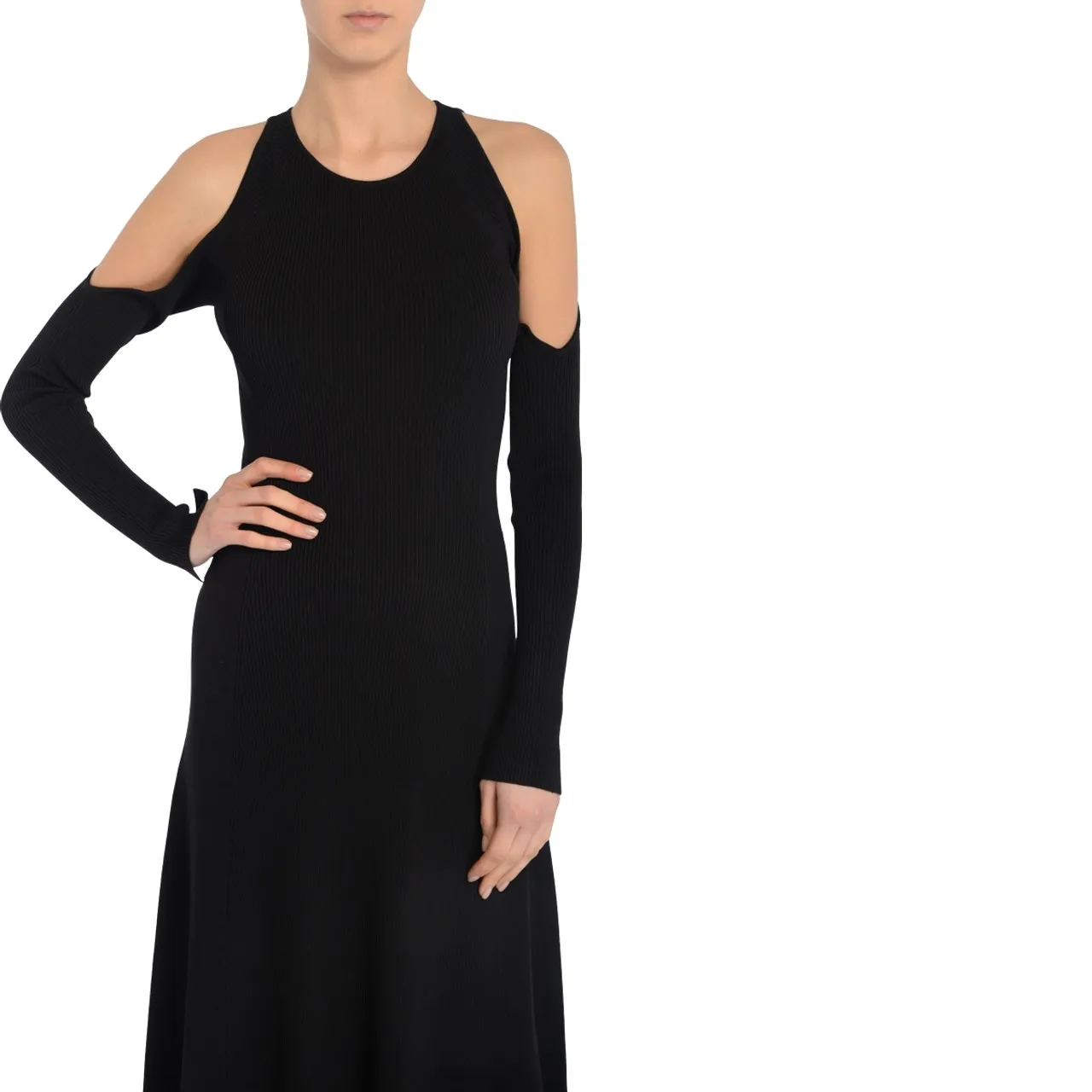 Ganni Robe midi noire