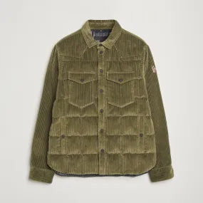 Gelt Corduroy Shirt Jacket Olive