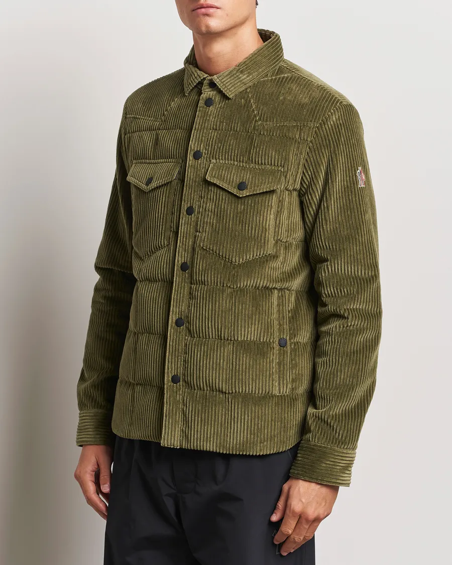 Gelt Corduroy Shirt Jacket Olive