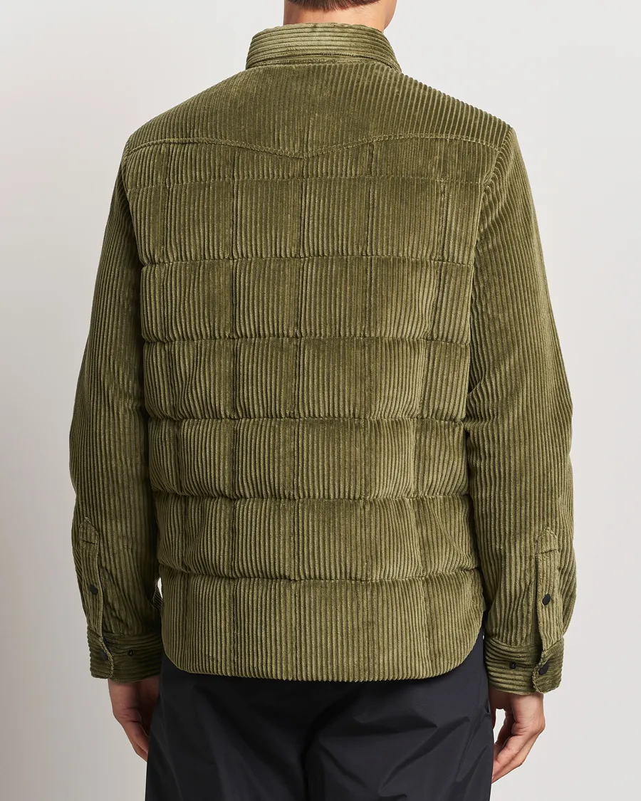 Gelt Corduroy Shirt Jacket Olive