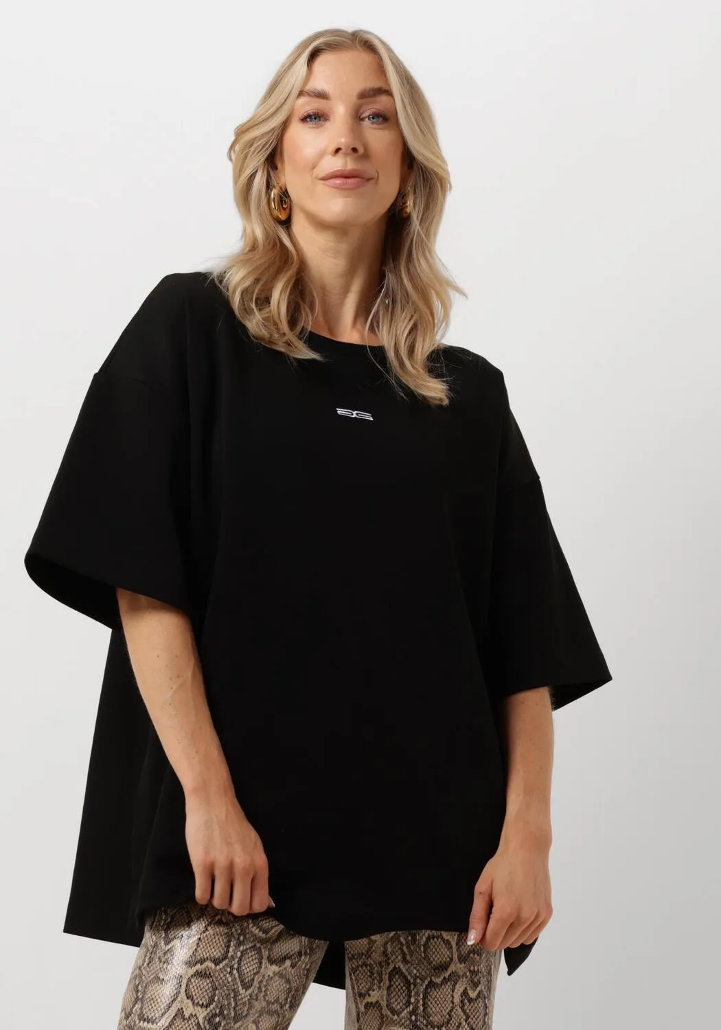 gestuz t-shirt iminagz oz tee en noir