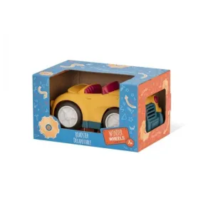 Jouet Roadster Petit Jour - Jaune - TU - Fonctionne sans pile - Pour 12 mois et plus