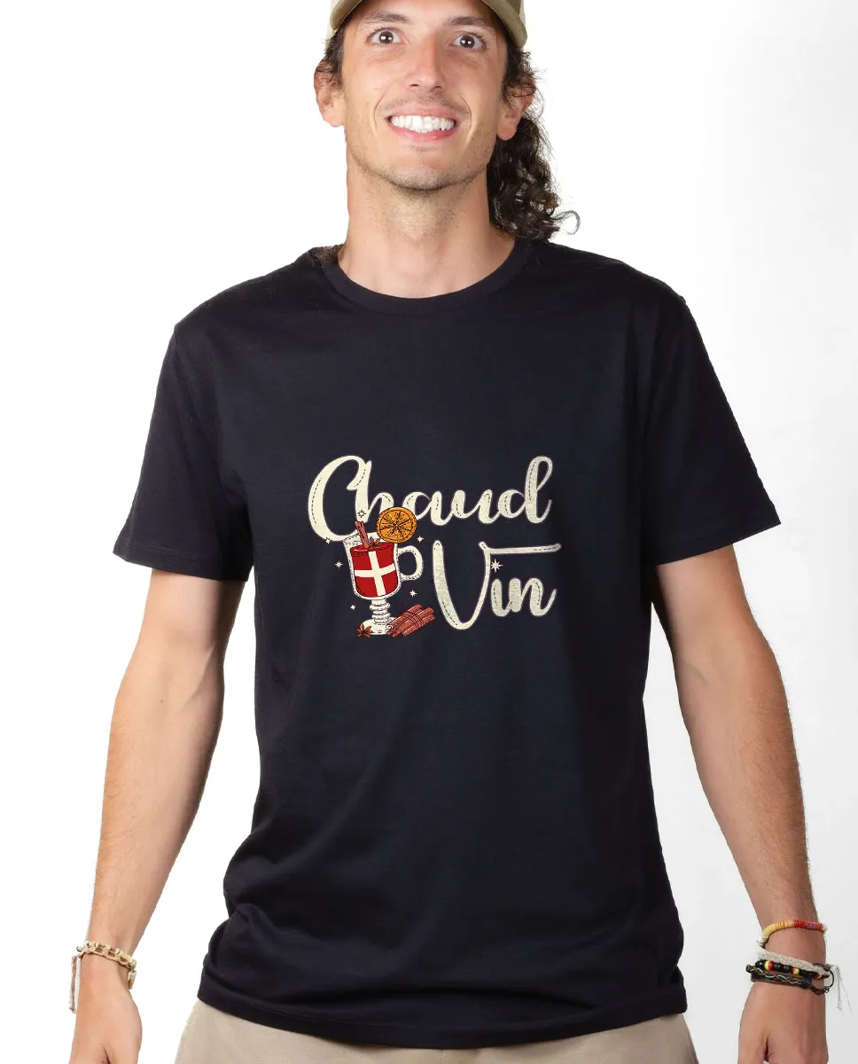Les Savoyards - T-SHIRT HOMME : CHAUD VIN