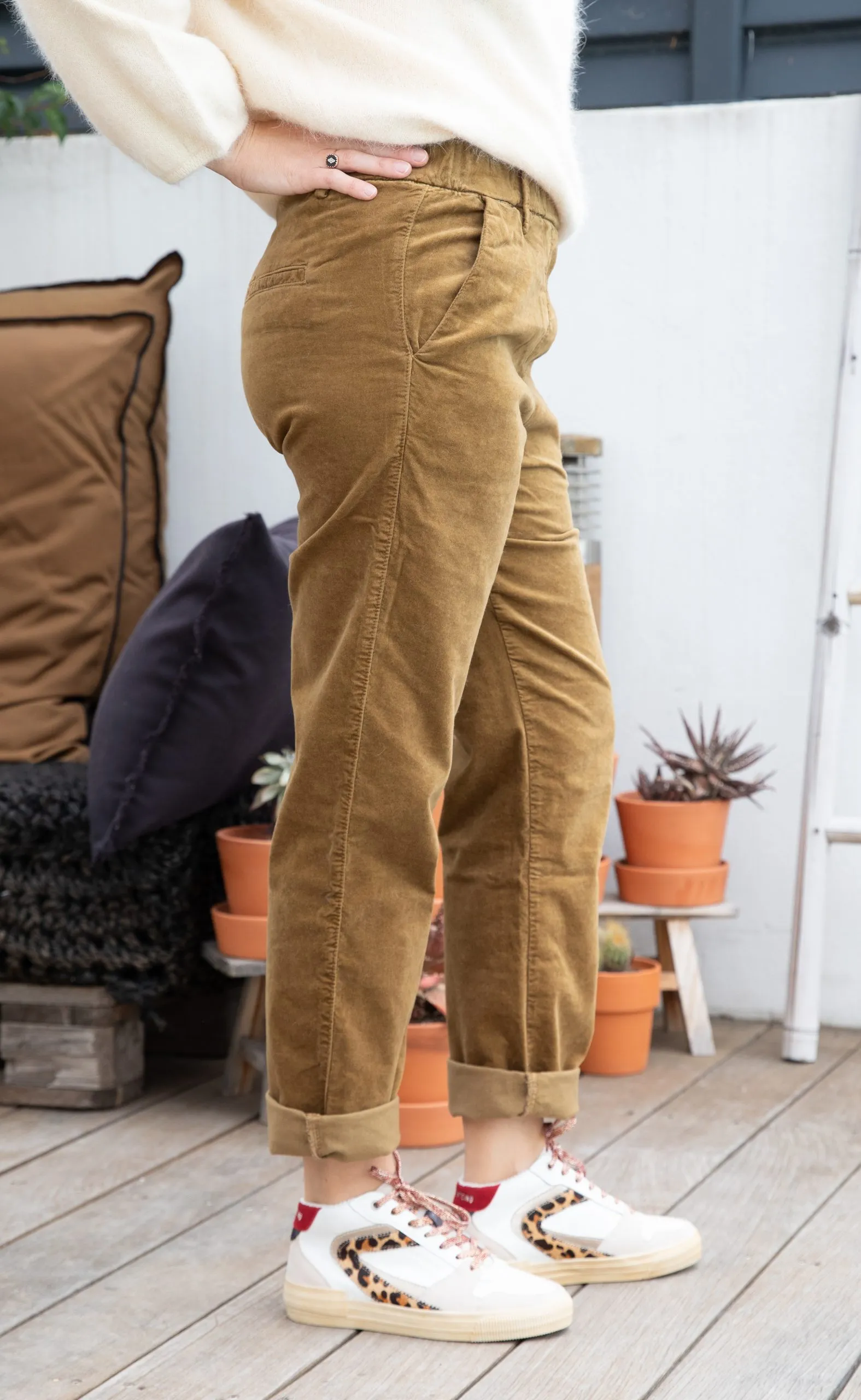 Pantalon Céline Velours Cookie - Hod Paris | Les Chiquettes