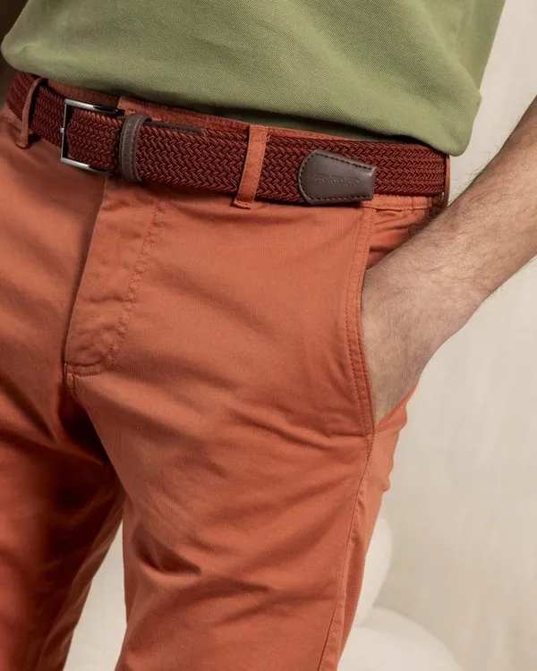 Pantalon Lucas rouille 