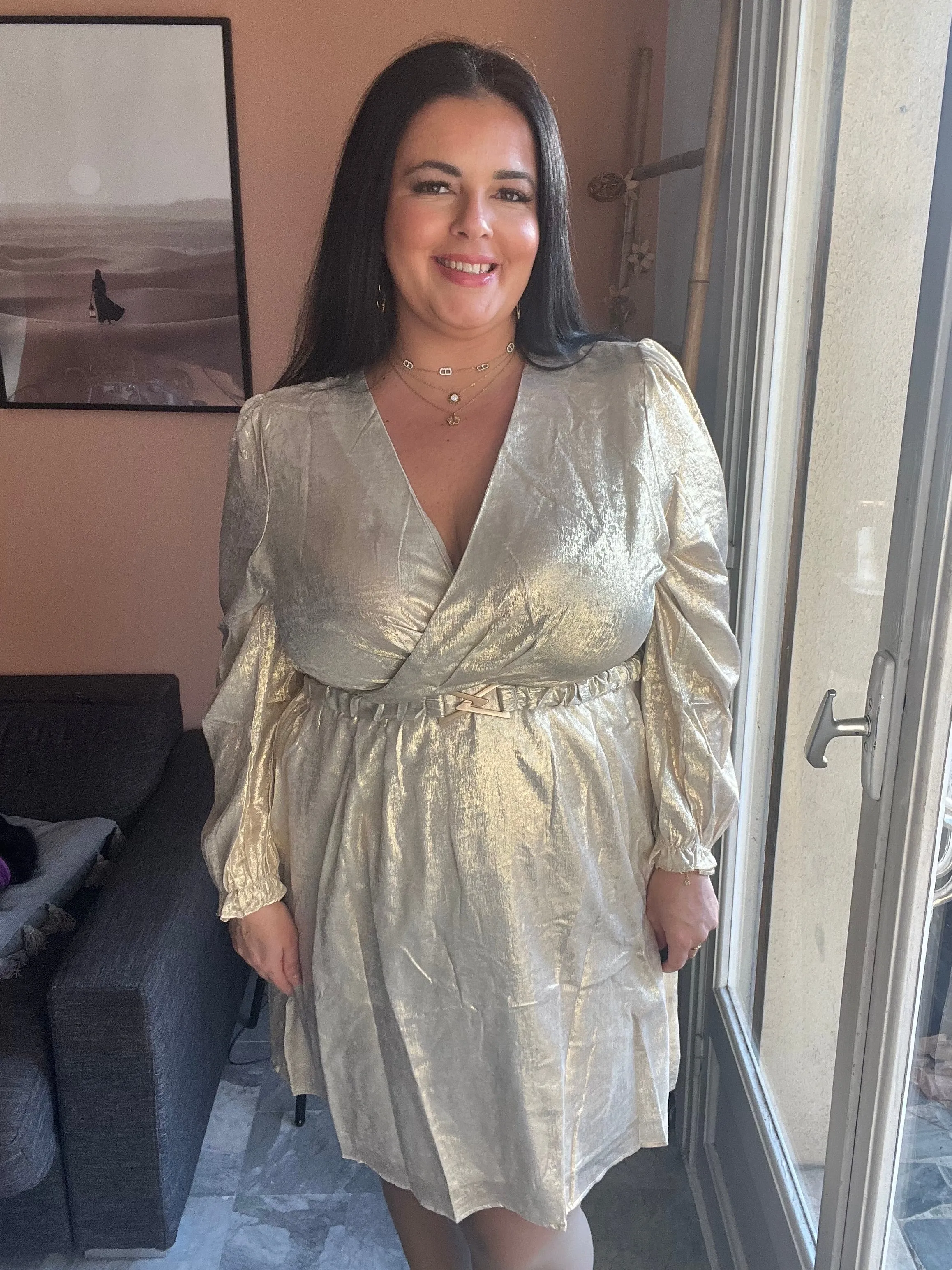 Robe dorée