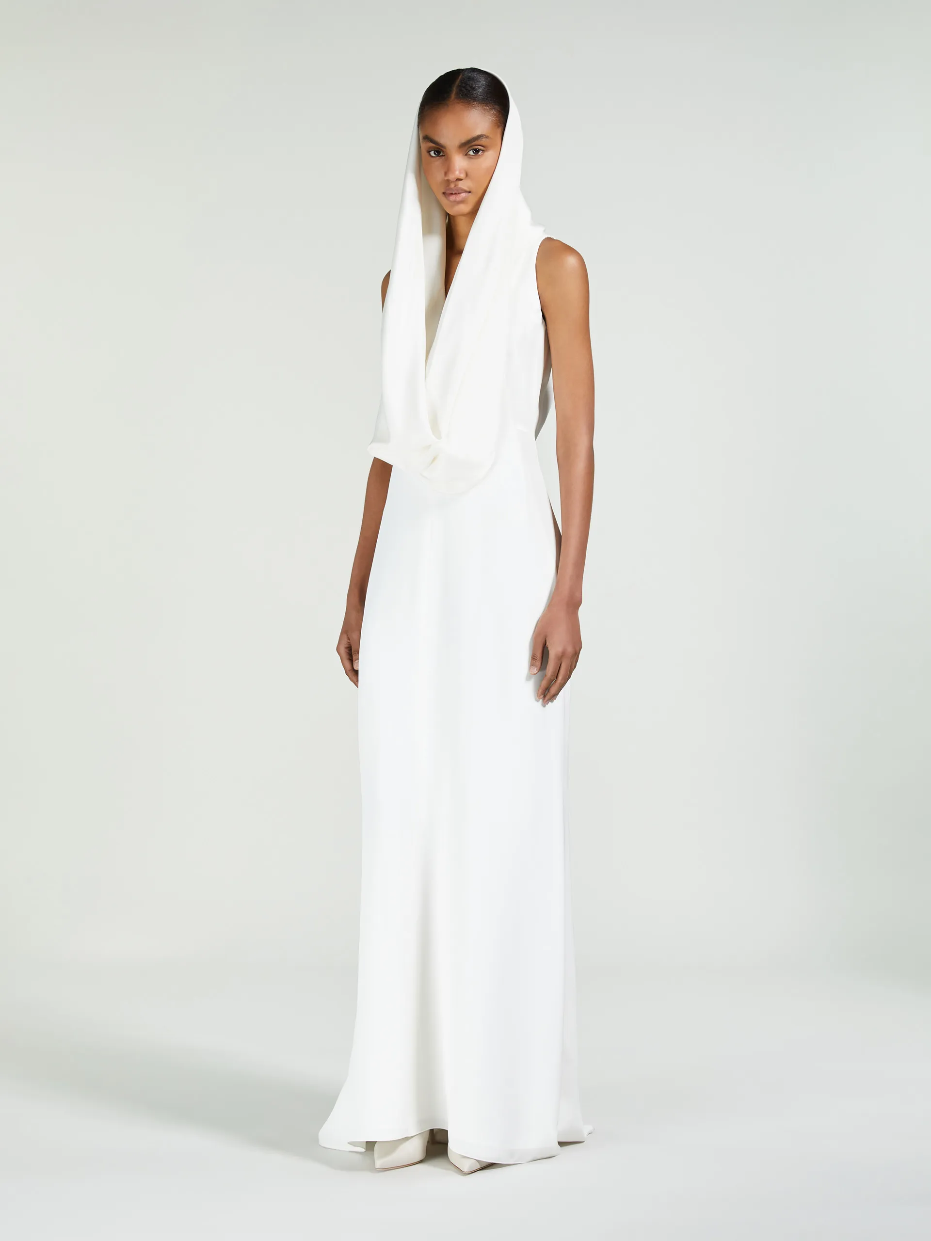 Robe en crêpe de Chine de soie