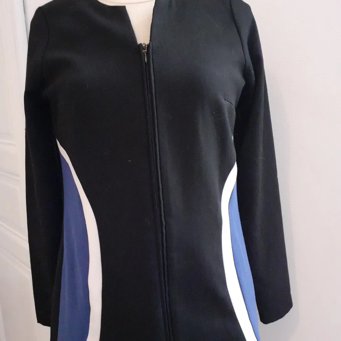 Robe zippée noire - Miss Captain - 36