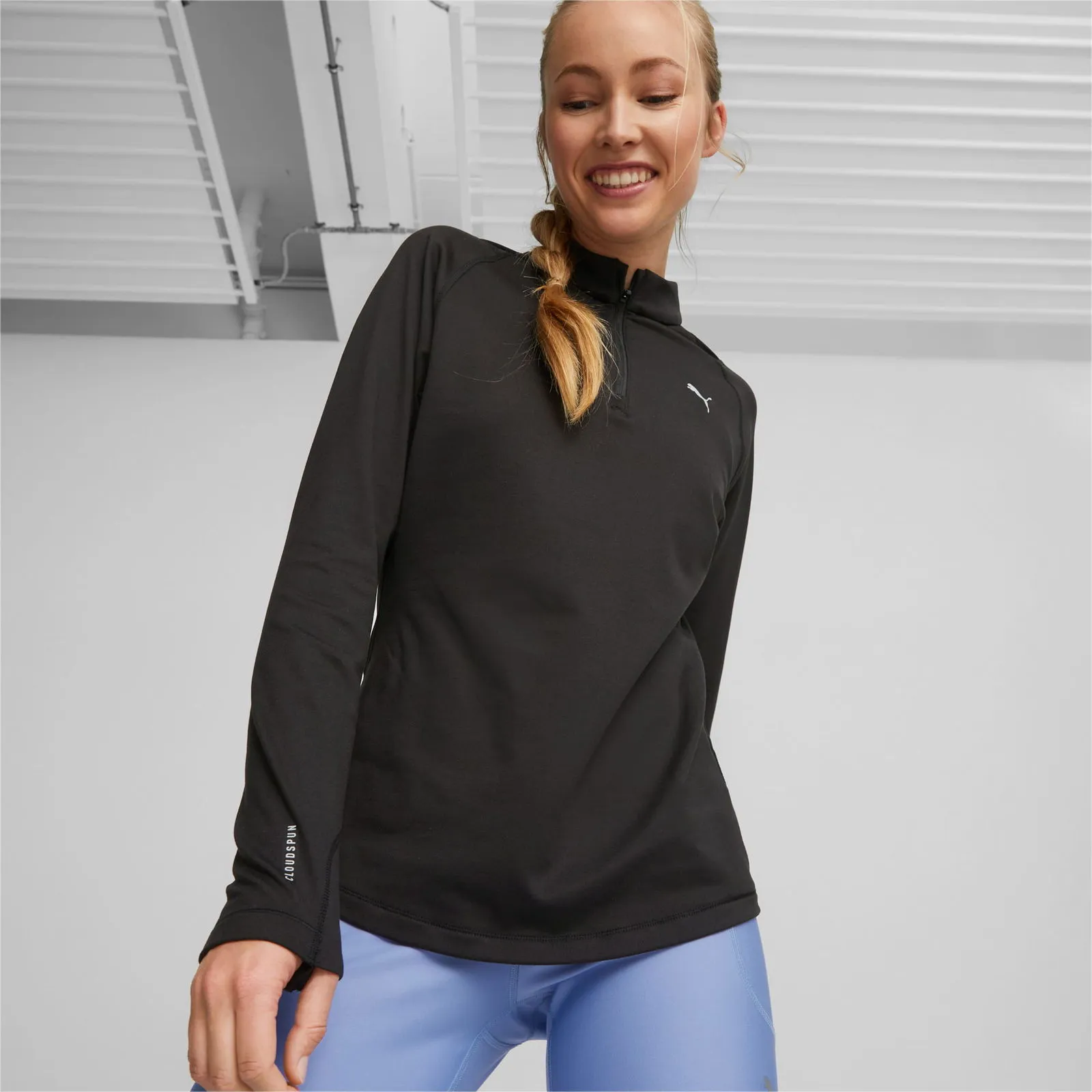 Run CLOUDSPUN Half-Zip Top