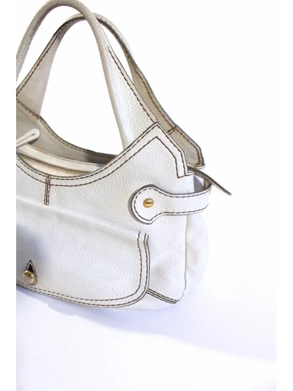 Sac Tod's blanc et portefeuille
