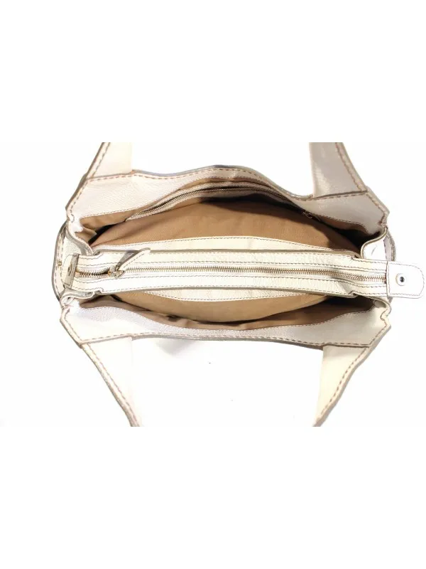 Sac Tod's blanc et portefeuille