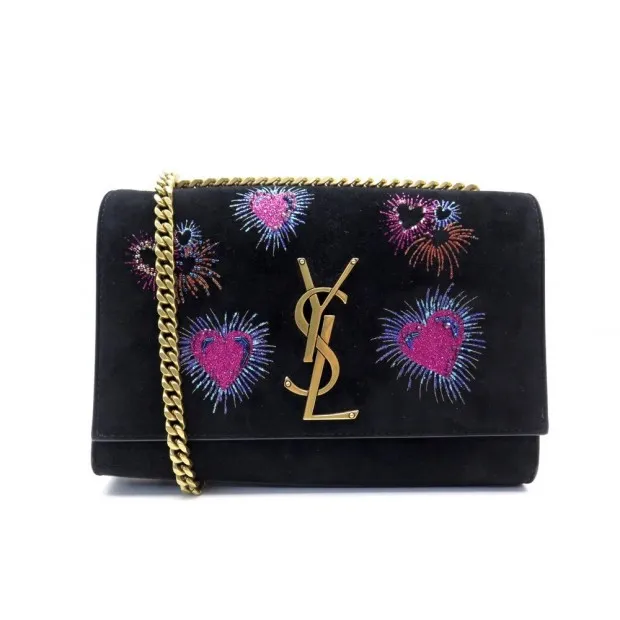 SAINT LAURENT SACS A MAIN kate heart firework small - 471286 porté bandoulière