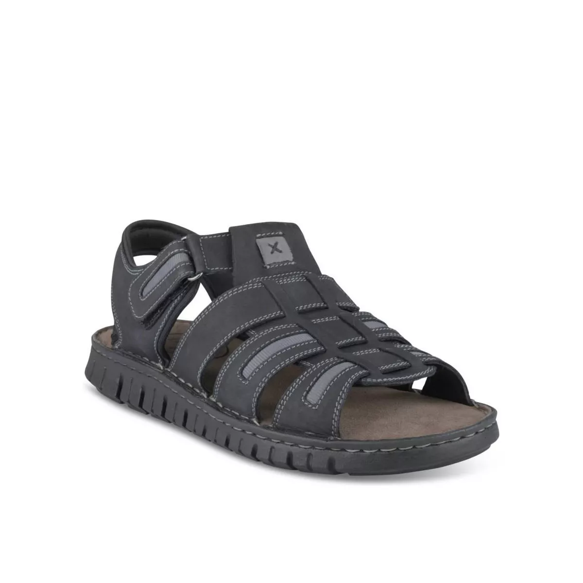 Sandales NOIR MEGIS CASUAL