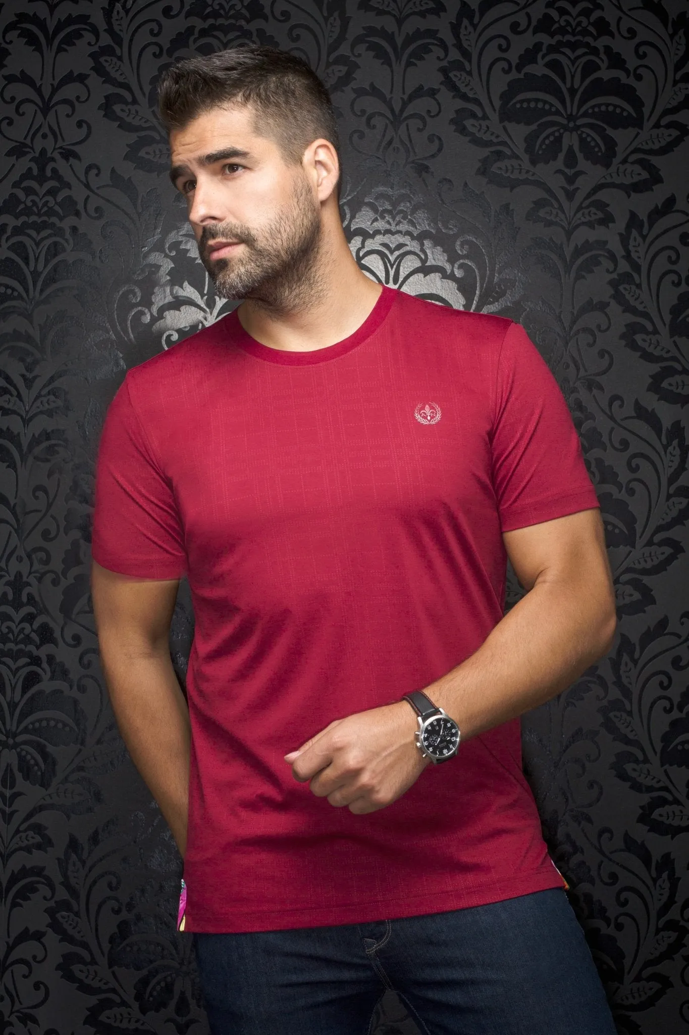 T-shirt | C-VARENNA, cabernet