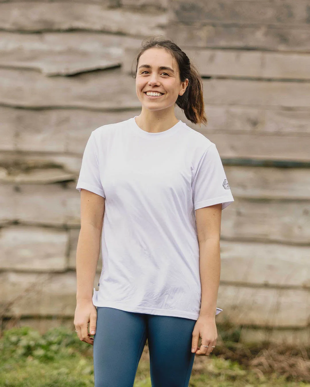 T-shirt Active Recyclé Aurora - Blanc