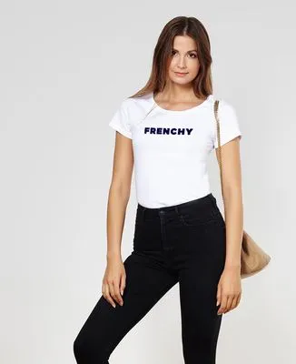 T-Shirt homme Frenchy (effet velours)