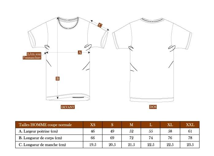 T-shirt Homme - Hibou