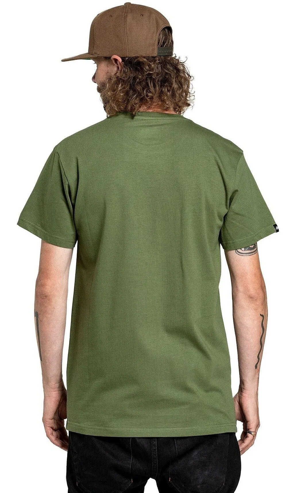 T-shirt Meatfly Joe - Olive - men´s