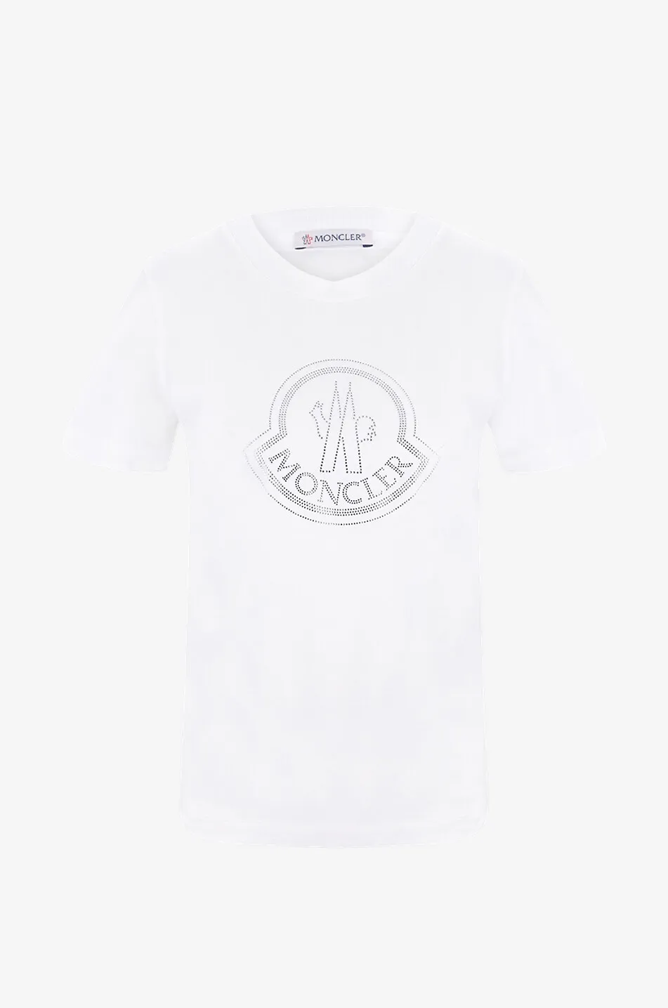 T-shirt à manches courtes orné logo en cristaux