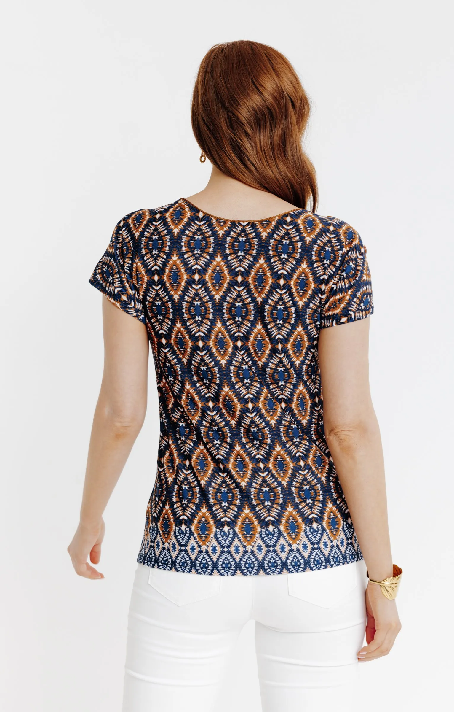 Tee-shirt imprimé manches courtes - 18,97 €