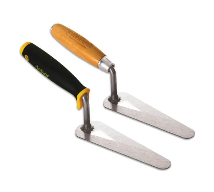 Truelle langue de chat inox 16 cm M/bois REF 365 **DEKOR