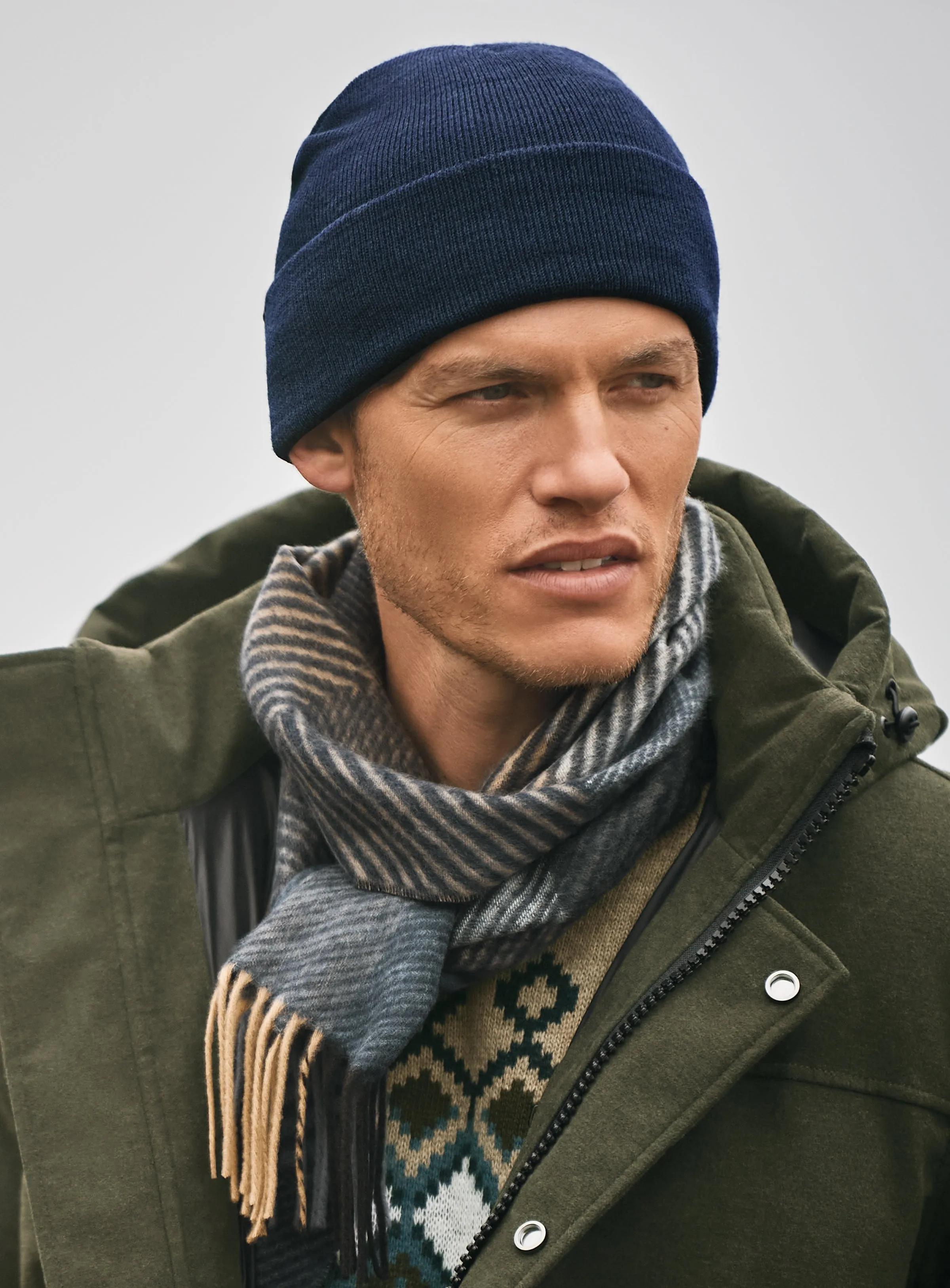 Tuque unie cotelée