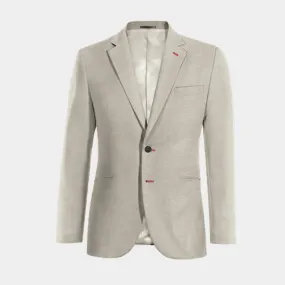 Veste beige stretch essentiel