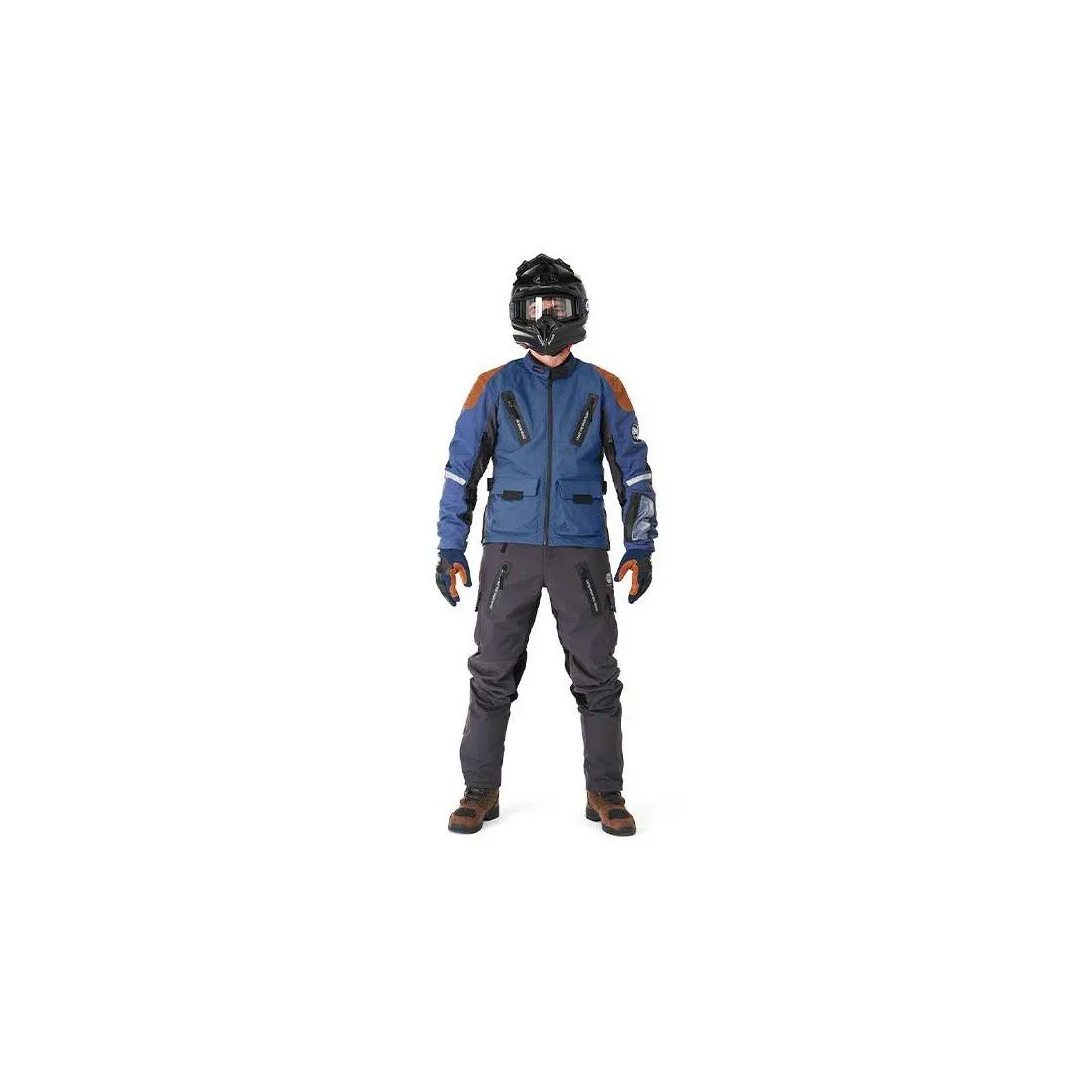 Veste Fuel Motorcycles Astrail bleu